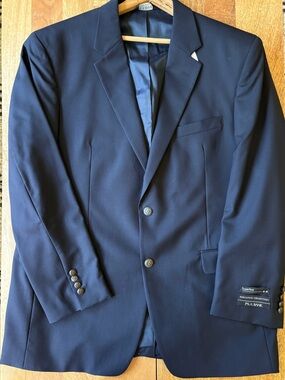 Jos. A. Bank Men's Classic Navy Two-Button Suit Jacket 44R